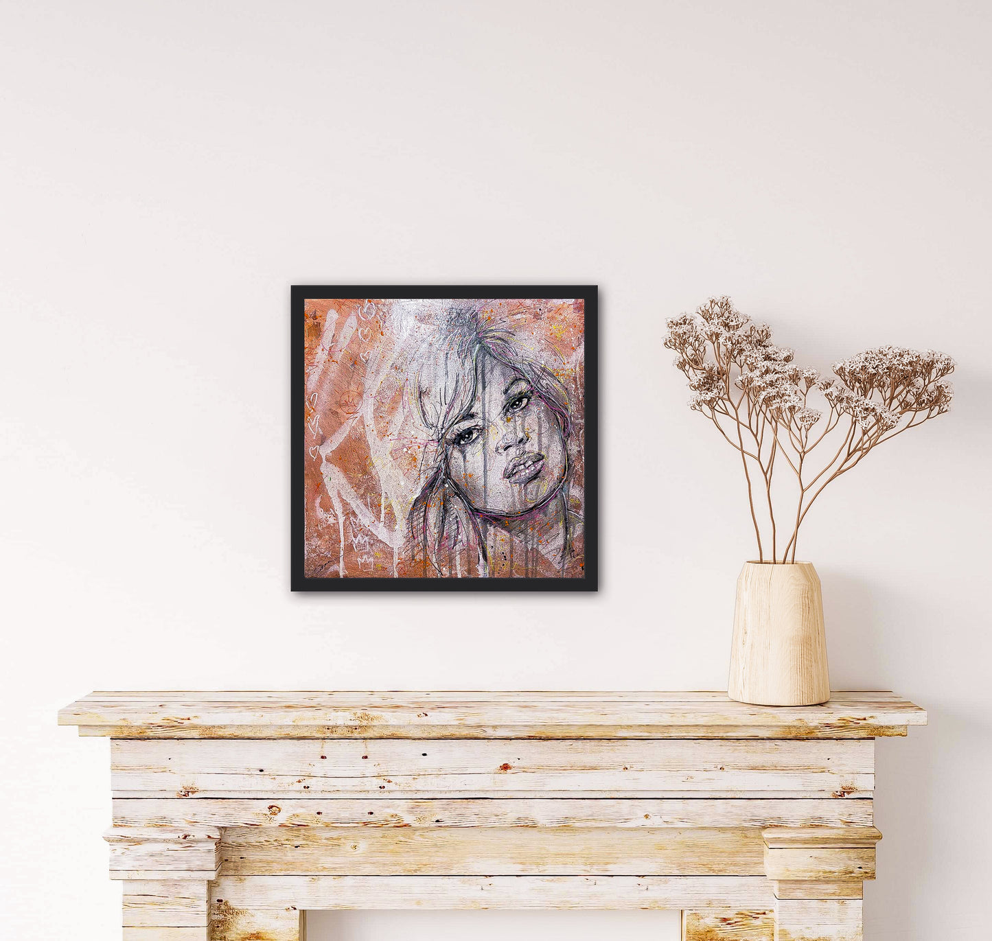 BRIGITTE BARDOT 36x36cm