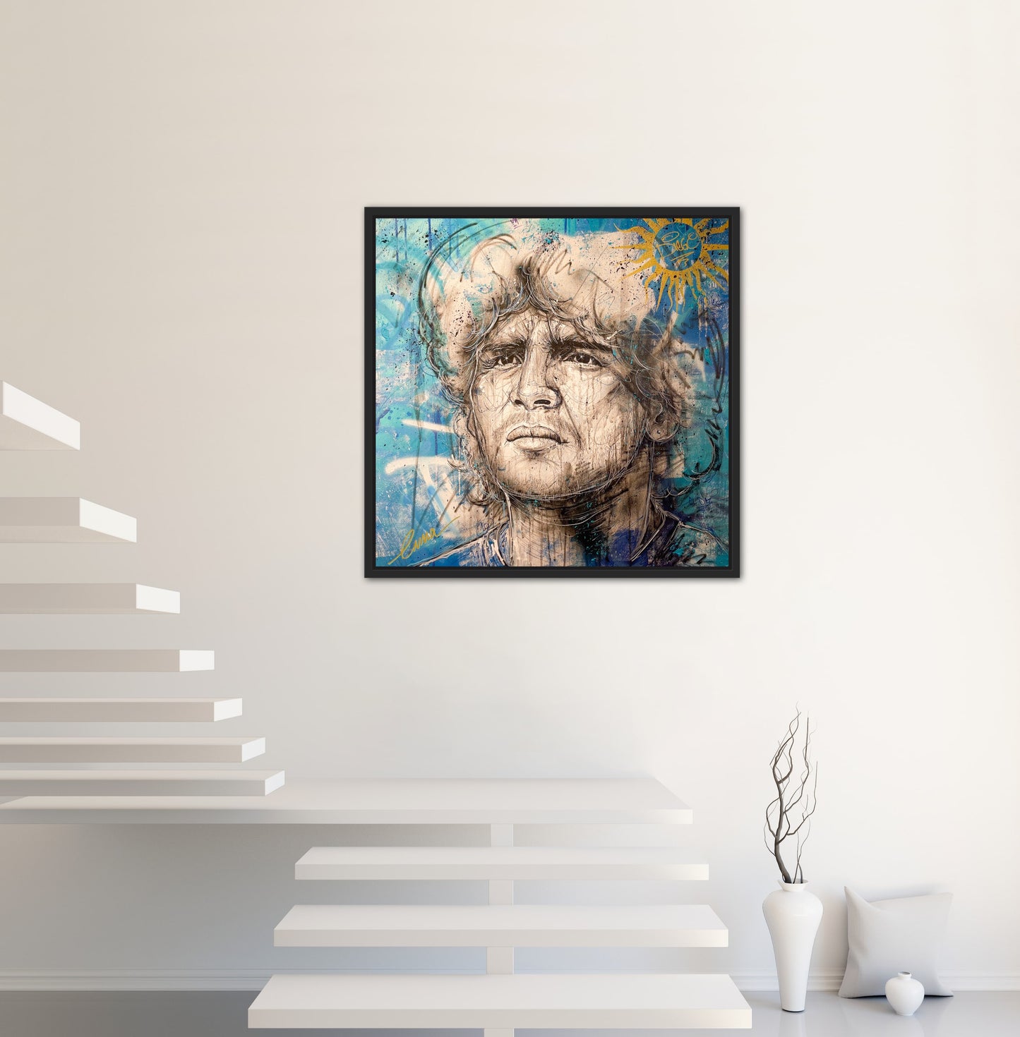 MARADONA 80x80cm